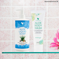 Flydende Aloe vera sæbe Aloe Liquid Soap og Aloe Body Wash