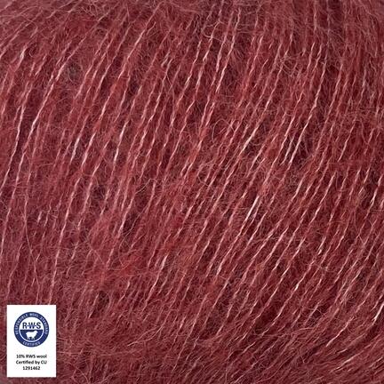 close up af garnet midnatssol fra camarose i farven braendt rosa