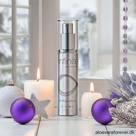 infinite by Forever firming serum - anti-aging Aloe vera serum fra Forever Living - julegavetips