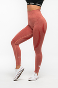 Stony Sportswear, Deadlift, Tights Sømløse Koral Rød