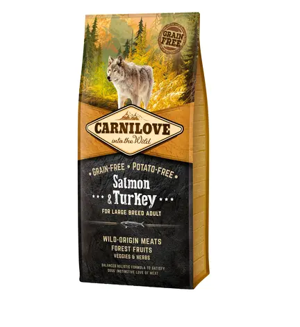 Carnilove Salmon-Turkey Adult Large Breed - 12kg