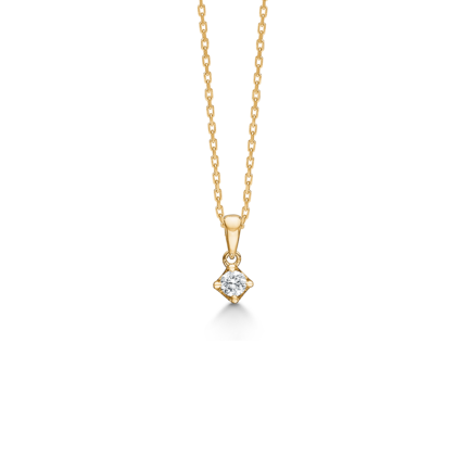 CROWN pendant in 14 karat gold | Danish design by Mads Z