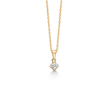CROWN pendant in 14 karat gold | Danish design by Mads Z