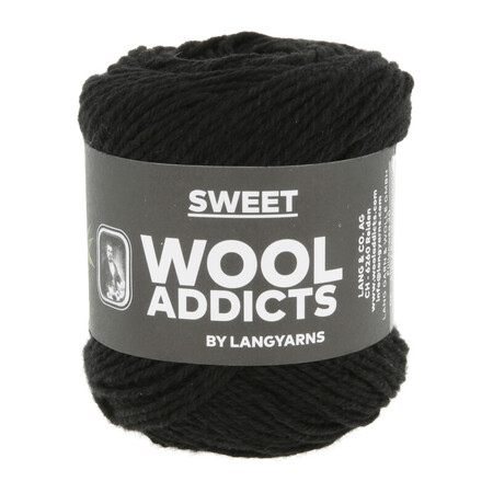 Garnnøgle sommergarnet Sweet fra Lang Yarns i farven sort 04