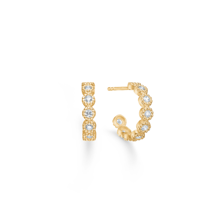DIDO earrings 8 karat gold | Danish design by Mads Z