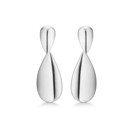 BIANCA silver earrings | Danish design by Mads Z