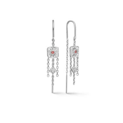 Solara earrings in silver - studio.z
