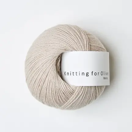 garnnoegle merino fra knitting for olive i farven pudder