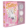 Miss Melody glimmer Tattoo - tatoverings sæt med glimmer og heste til børn