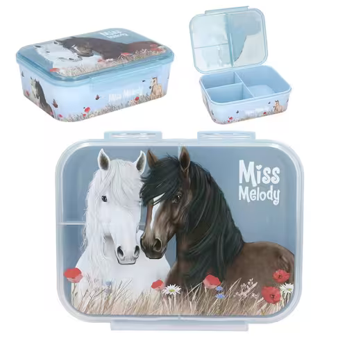 Miss Melody - Madkasse Med 3 Rum - Dusty Rose