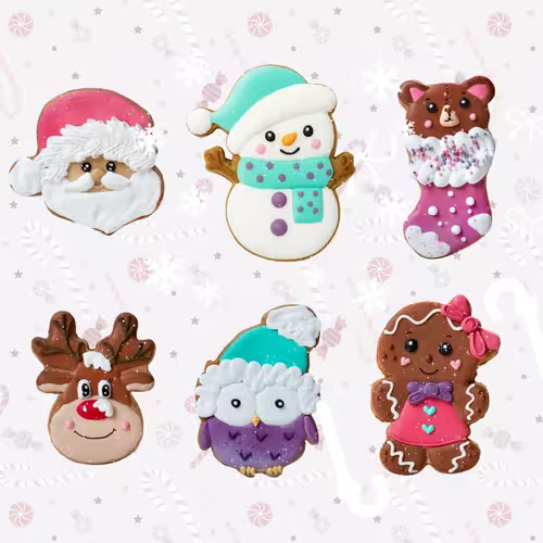 Candy Horse Christmas Cookies
