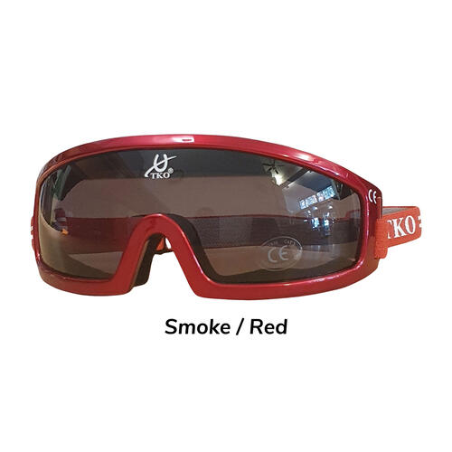 Billede af TKO Evolution briller - Smoke/rød