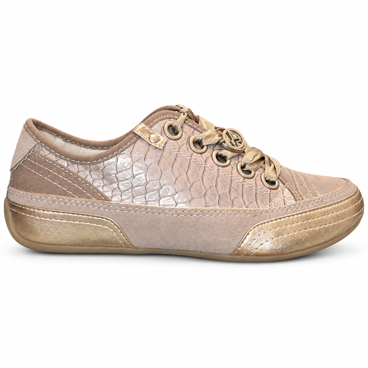 Tamaris Sneakers  Taupe/Guld - 36