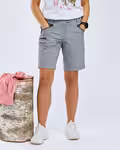 Pinewood Abisko Light Stretch Shorts - Dame - Grå