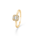 ELIZABETH diamond ring in 14 karat gold | Danish design by Mads Z