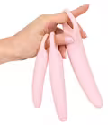 Sweet Smile Vaginal Trainers – sæt med 3 dilatorer i blød silikone til bækkenbundstræning og intimpleje.