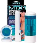 MTX Robotic Mouth – avanceret masturbator i sort design med sugefunktion, vibration og USB-opladning