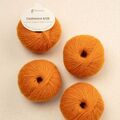 Pascuali Cashmere 6/28 – farven Rust. Økologisk luksusgarn i 100% cashmere uld