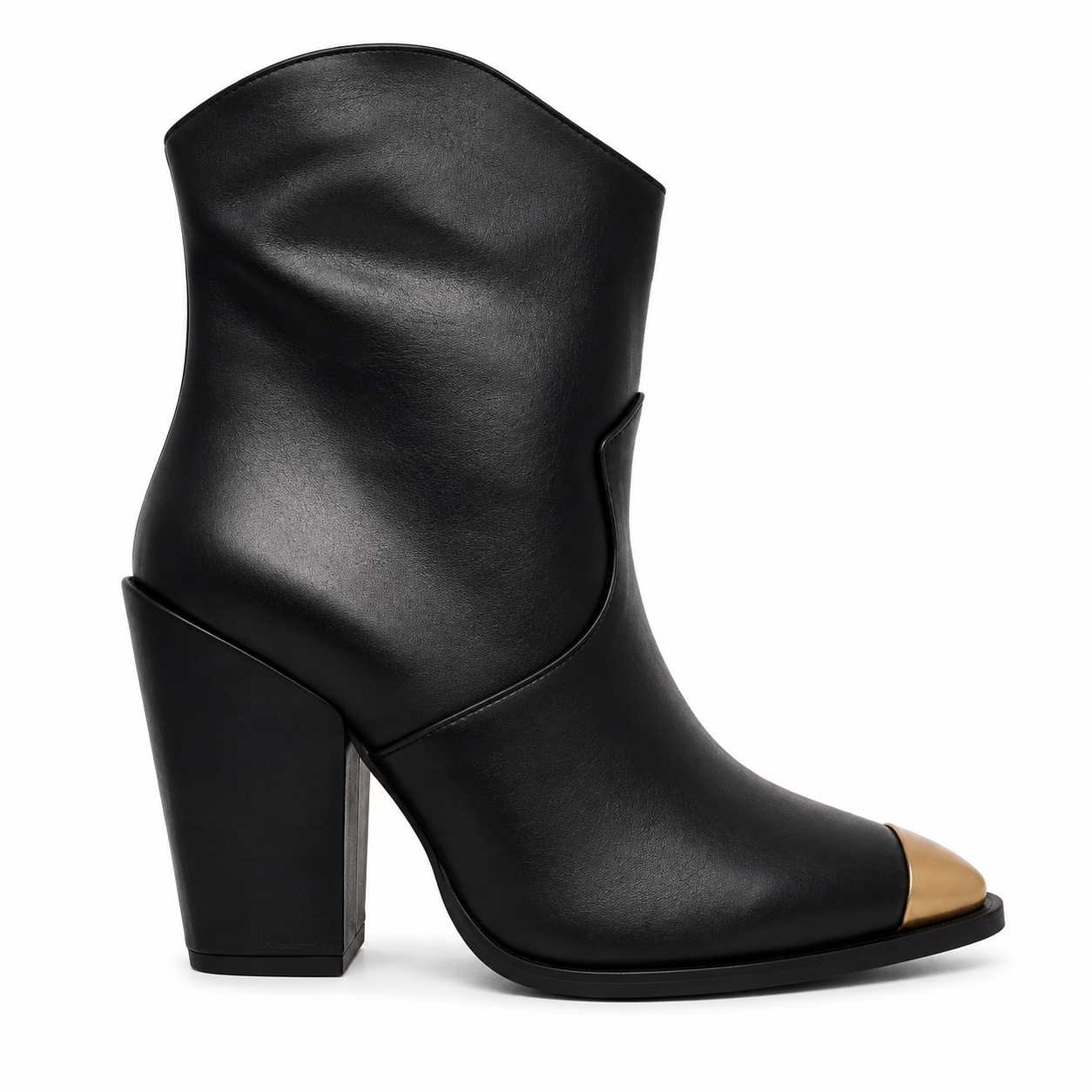 Noira Gold Heel Boot - 36