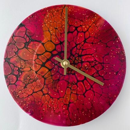 Immortal Melodies - Anderledes orange unika vægur fra Redesigna