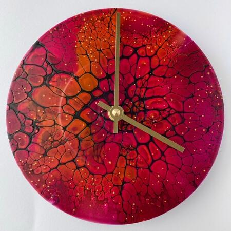 Immortal Melodies - Anderledes orange unika vægur fra Redesigna