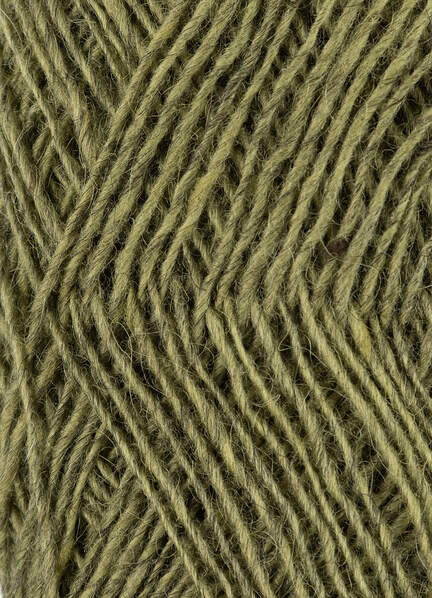 Close up af garnet fjallalopi fra istex i farven moss