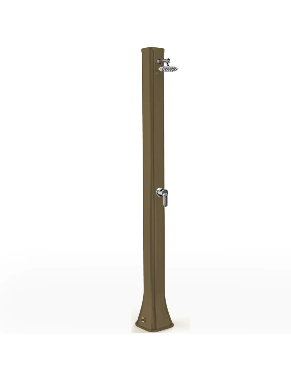 Arkema - BIG HAPPY FIVE F600 Solardusche - 36 Liter - Taubengrau