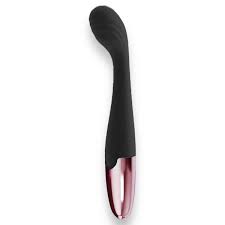 Power Escorts G Spot Princess BR316 Sort – 18 cm G-punktsvibrator i silkeblød silikone med 10 vibrationsindstillinger