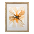 maleri 22x27 cm orange blomst