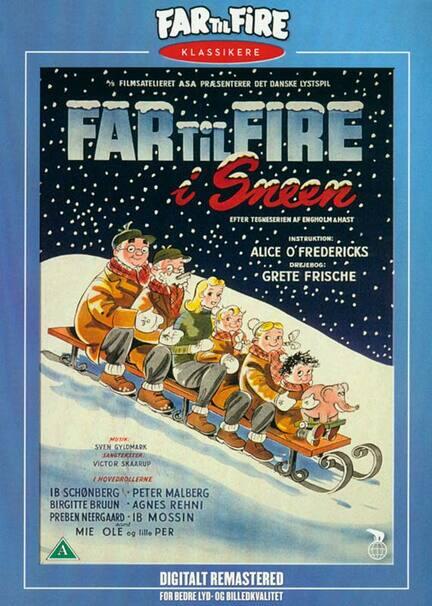 Far til Fire, I Sneen, DVD, Film, Movie