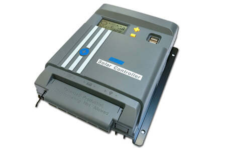 MPPT solcelle regulator 1040W med LCD display