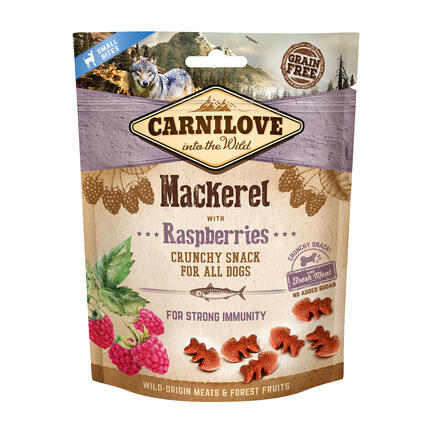 Carnilove Crunchy snack mackerel-raspberry - 200g