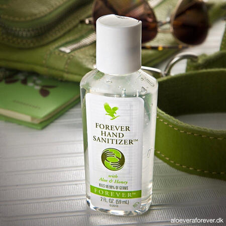 Forever Hand Sanitizer fjerner 99,9% bakterier og vira