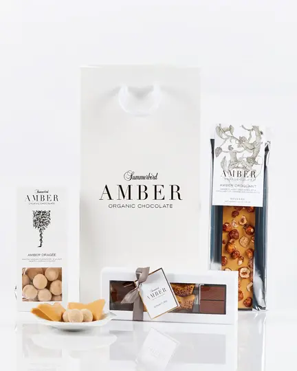 Amberholic Gift Bag, Summerbird økologisk chokolade