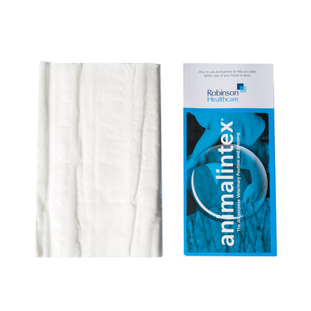 Animalintex® antiseptisk omslag og sårbehandling af hest og hund