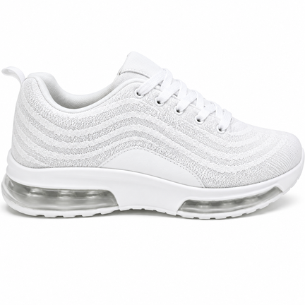 hvid sneaker, sneaker med air sål
