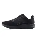New Balance M460RK4 sort herresneaker med sort sål, snørelukning og New Balance-logo på siden.