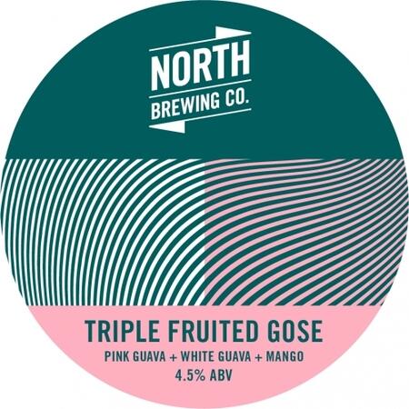 North Brewing Co. - Triple Fruited Gose: White Guava + Pink Guava + Mango - DinØl.dk