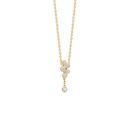 Diamond Dew pendant in 14-carat gold