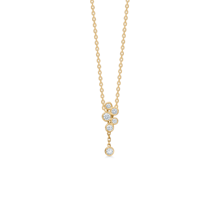 Diamond Dew pendant in 14-carat gold