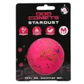 Dog Comets Stardust Bold - M, Ø6cm, Naturgummi, pink