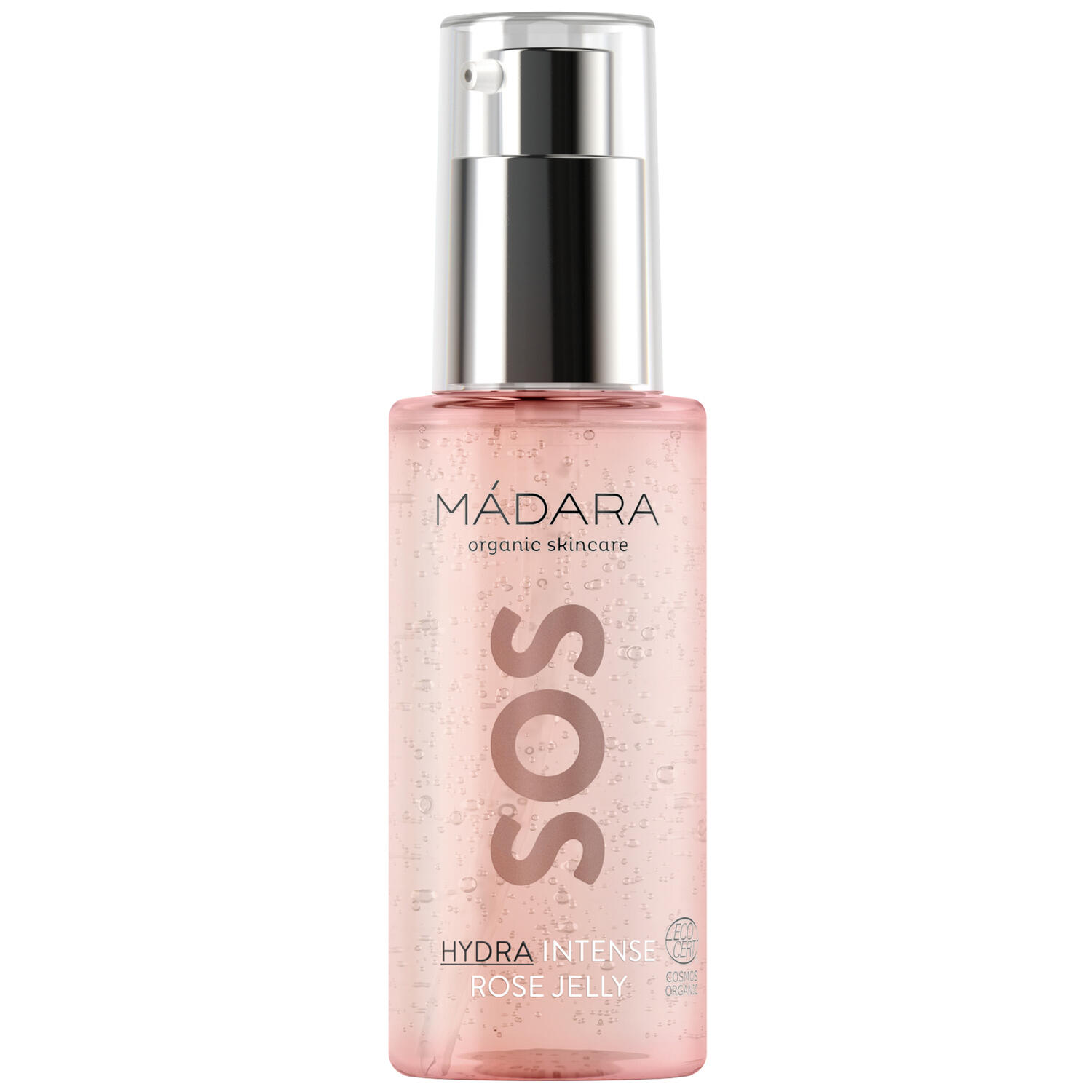 Mádara, SOS Hydra Intense Rose Jelly, 75 ml. - Ansigtspleje, Hudpleje, Sensitiv hud, Fugt, Beskyttelse til huden, Serum, Fugt, Alle hudtyper