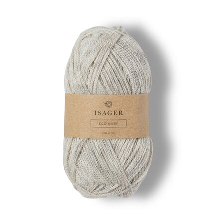 garnnoegle af maerket isager baby yarn i farven e2s