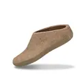 glerups tøffel i farven sand