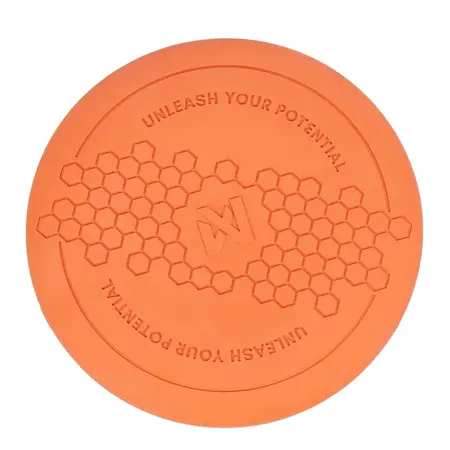 Non-stop Dogwear Dog Flying Disc orange hundefrisbee til kast og apport