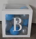 Ballonkasser med balloner - barnedåb