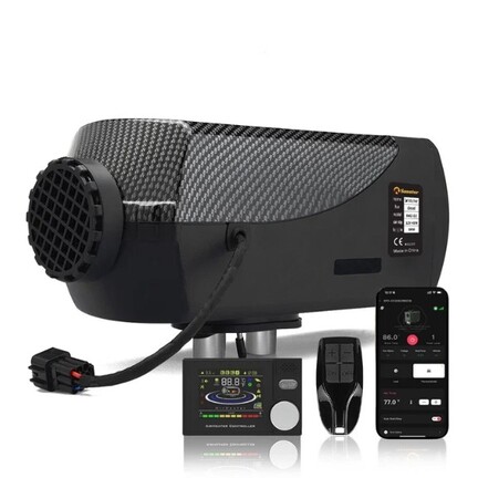 Sunster A2302BS 8kW dieselfyr 12/24V med Bluetooth