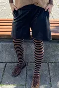 black_colour_bcdessie_sort_vegan_shorts
