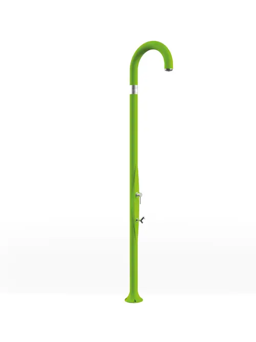 Arkema - FUNNY YIN T125 udendørs bruser med fodbruser - koldt & varmt vand - Lys grøn