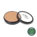 Certified Organic Flora Powder Foundation med UVA og UVB beskyttelse 10 gr Hazelnut